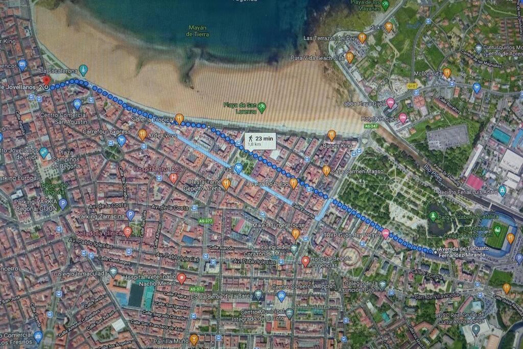 Franpavi Gijon Daire Dış mekan fotoğraf